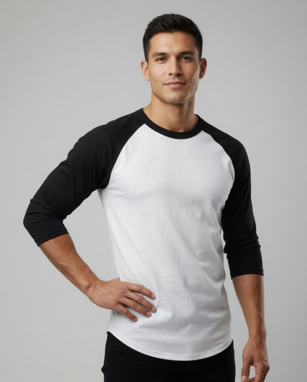 Augusta Sportswear Unisex Three Quarter Raglan Sleeve Baseball Jersey T Shirt